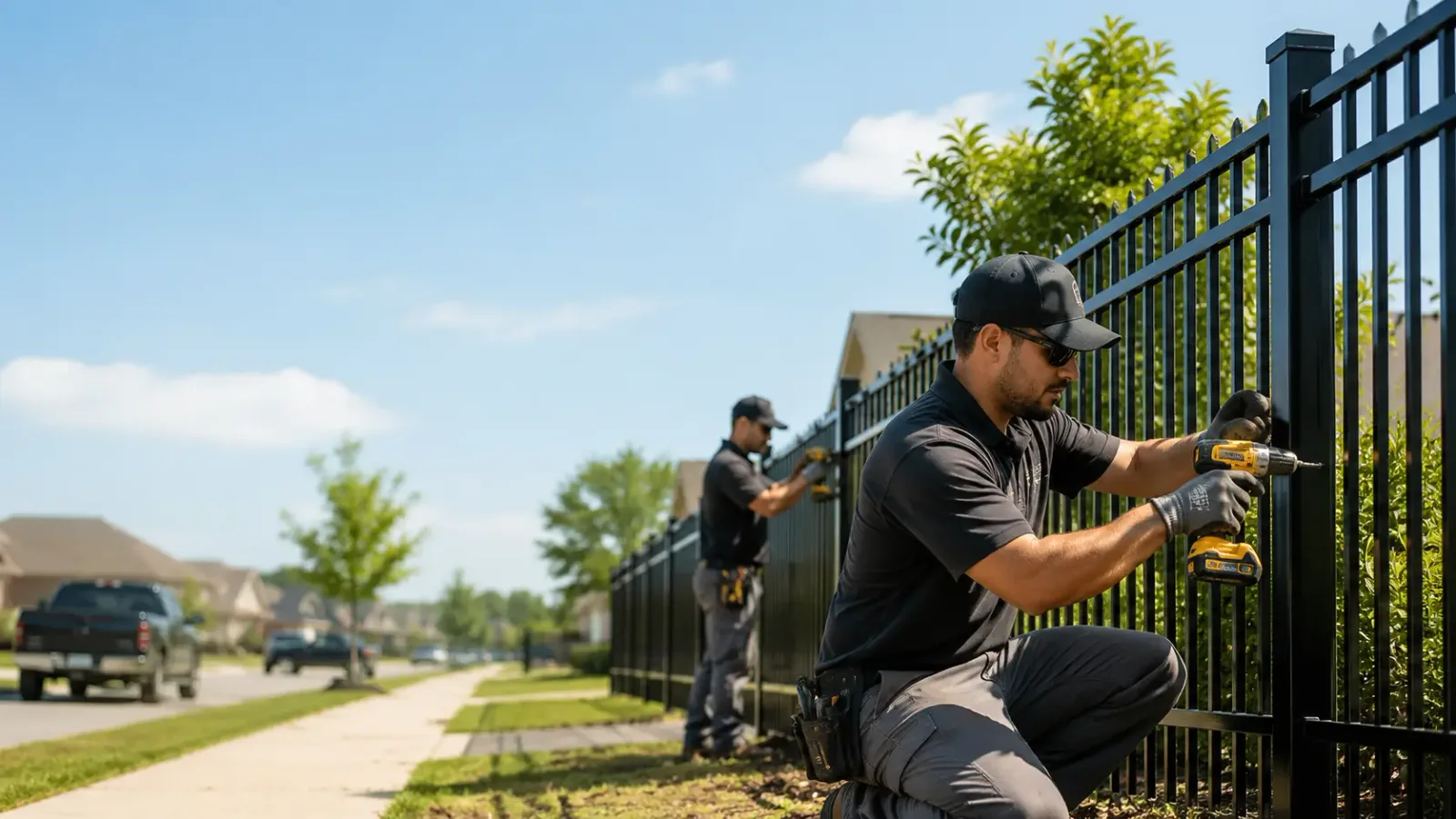 Metal Fence Installation in Elsa, TX